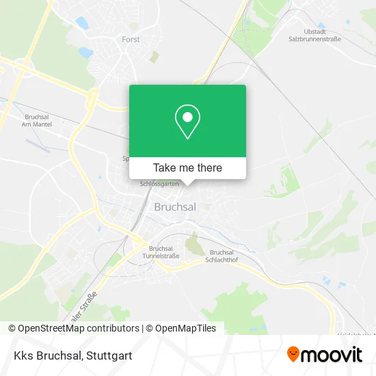 Карта Kks Bruchsal