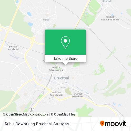 Rühle Coworking Bruchsal map