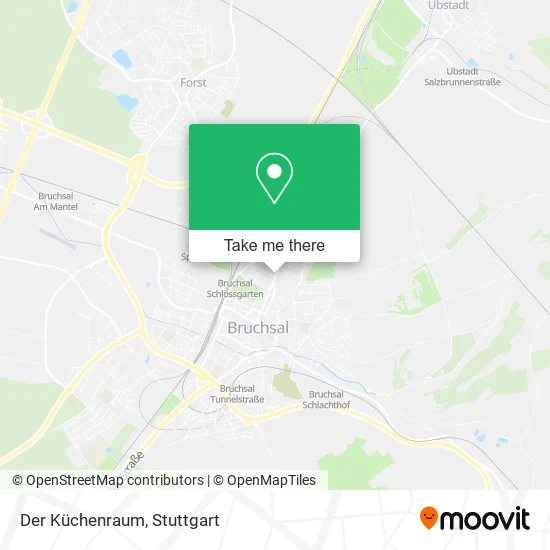 Карта Der Küchenraum