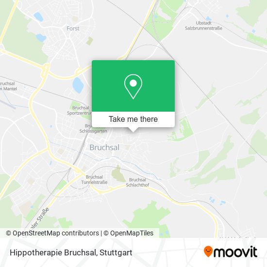 Hippotherapie Bruchsal map