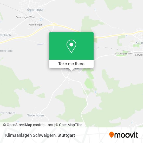 Klimaanlagen Schwaigern map
