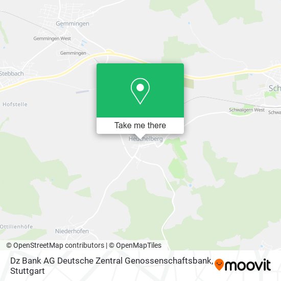 Dz Bank AG Deutsche Zentral Genossenschaftsbank map
