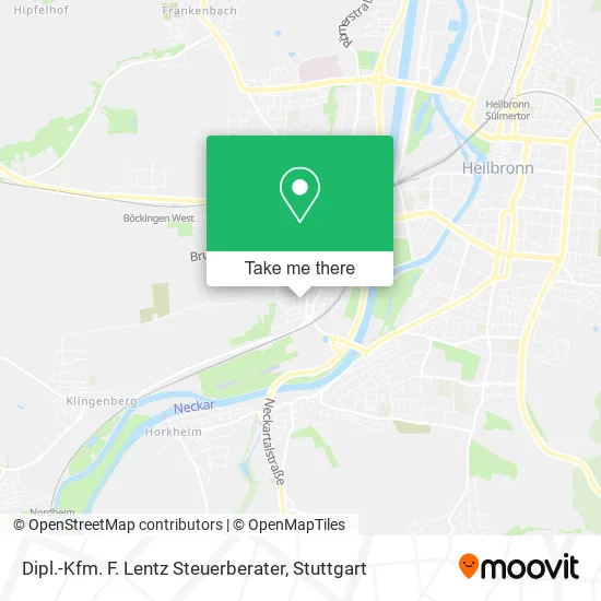 Карта Dipl.-Kfm. F. Lentz Steuerberater