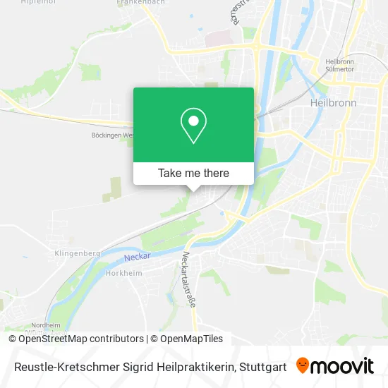 Карта Reustle-Kretschmer Sigrid Heilpraktikerin