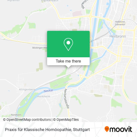 Praxis für Klassische Homöopathie map