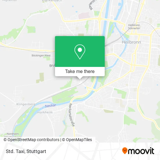 Карта Std. Taxi