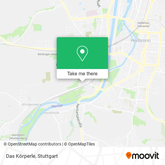 Карта Das Körperle