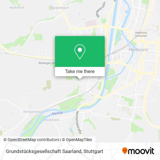 Карта Grundstücksgesellschaft Saarland