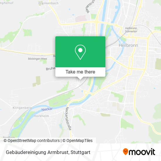 Карта Gebäudereinigung Armbrust