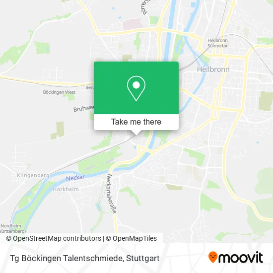 Карта Tg Böckingen Talentschmiede