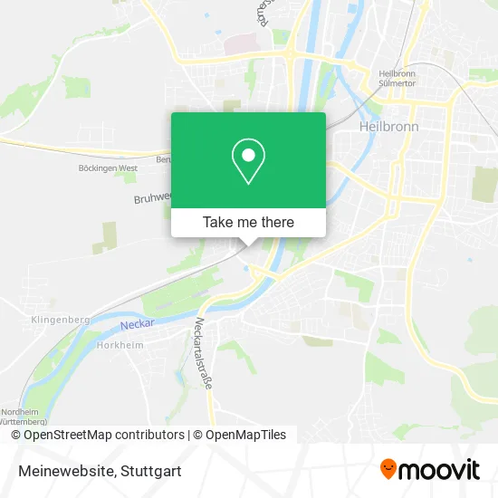 Карта Meinewebsite