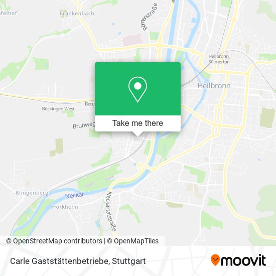 Carle Gaststättenbetriebe map