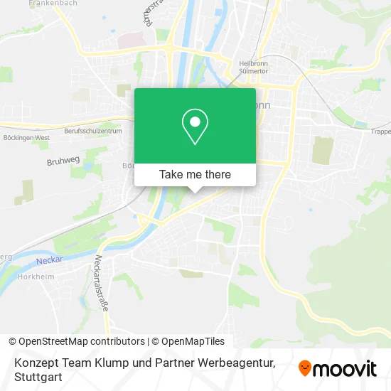 Карта Konzept Team Klump und Partner Werbeagentur