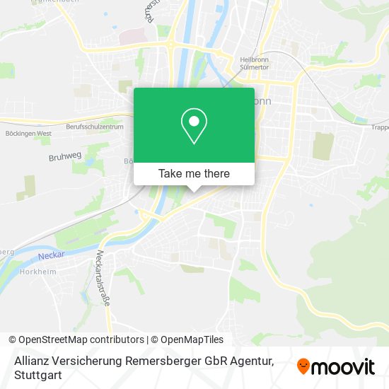 Allianz Versicherung Remersberger GbR Agentur map