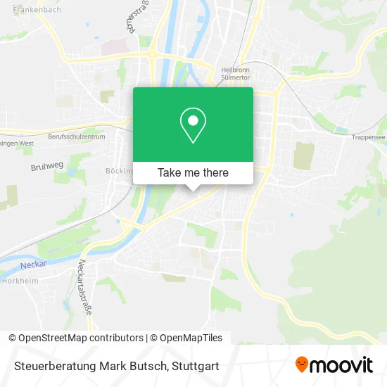 Карта Steuerberatung Mark Butsch