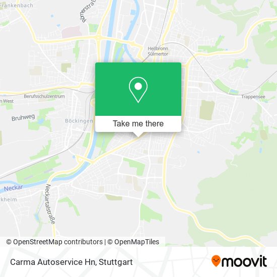 Карта Carma Autoservice Hn