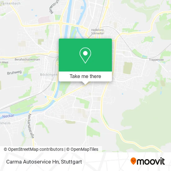 Карта Carma Autoservice Hn