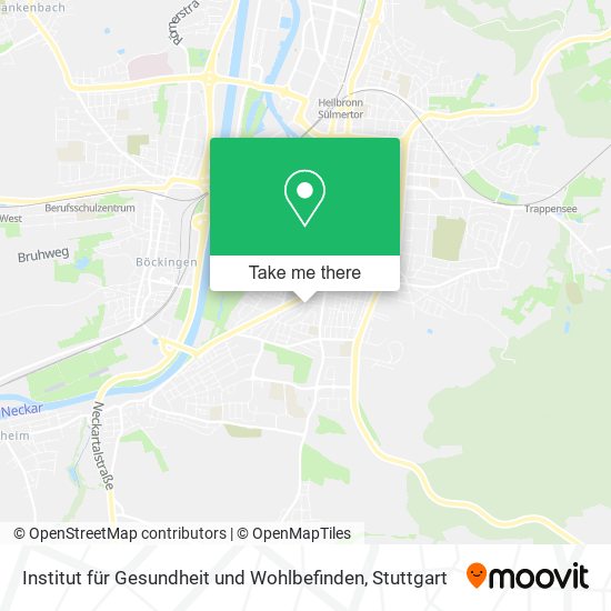 Institut für Gesundheit und Wohlbefinden map