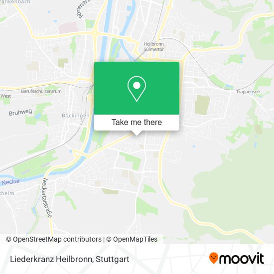 Liederkranz Heilbronn map
