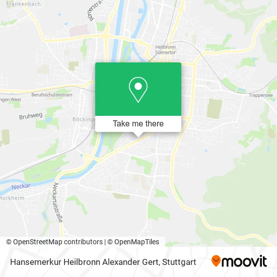 Карта Hansemerkur Heilbronn Alexander Gert