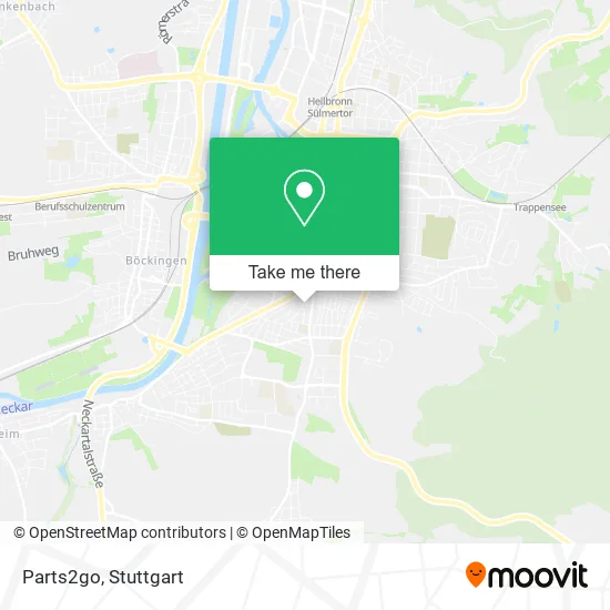 Карта Parts2go