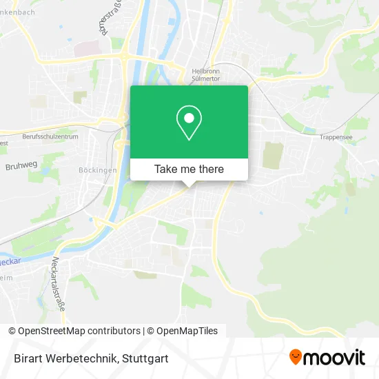 Карта Birart Werbetechnik