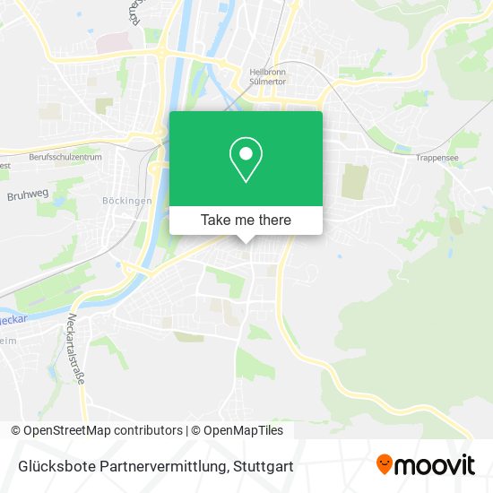 Glücksbote Partnervermittlung map