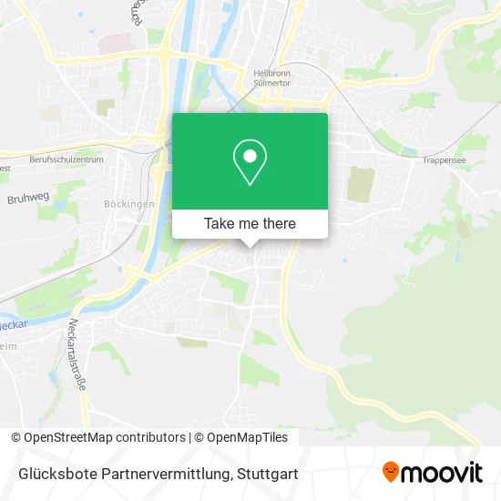 Карта Glücksbote Partnervermittlung