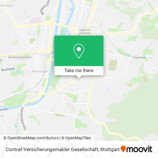 Contraf-Versicherungsmakler Gesellschaft map