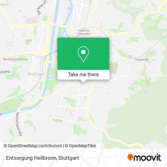 Entsorgung Heilbronn map