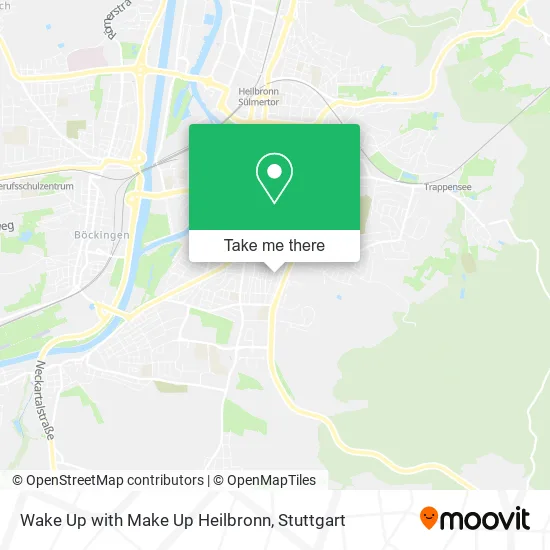 Карта Wake Up with Make Up Heilbronn