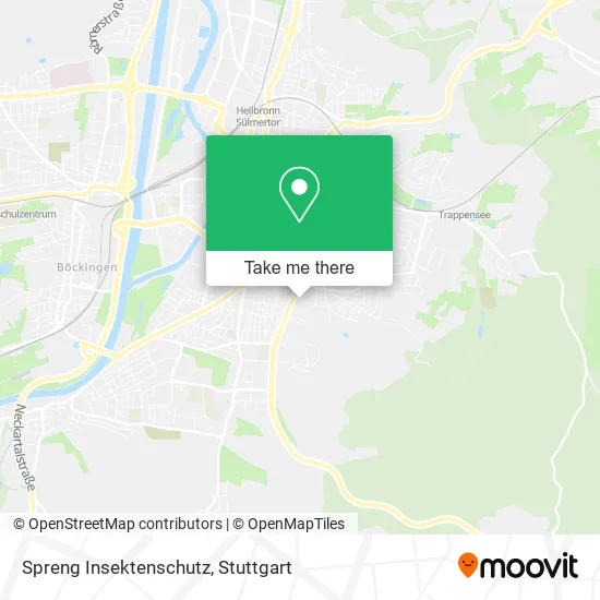 Карта Spreng Insektenschutz