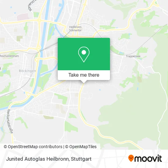 Карта Junited Autoglas Heilbronn