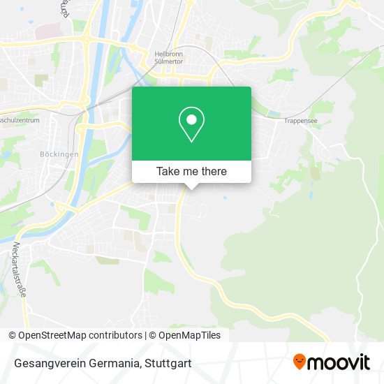 Gesangverein Germania map