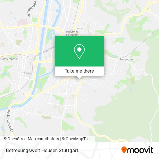 Betreuungswelt Heuser map