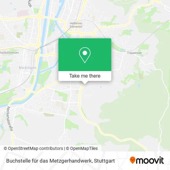 Карта Buchstelle für das Metzgerhandwerk