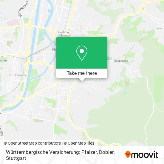 Карта Württembergische Versicherung: Pfalzer, Dobler