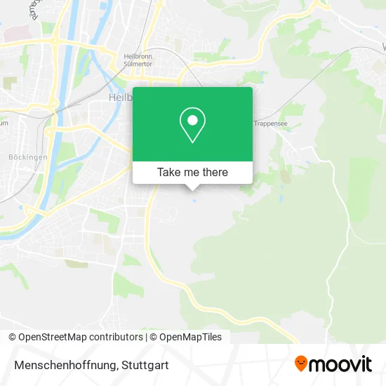 Menschenhoffnung map