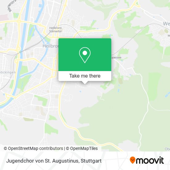 Карта Jugendchor von St. Augustinus
