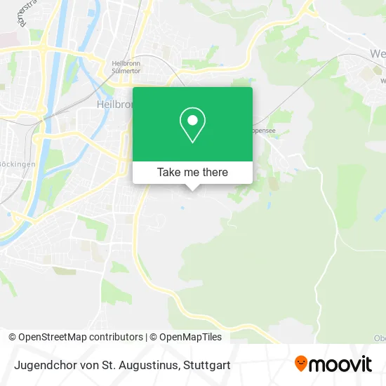 Карта Jugendchor von St. Augustinus