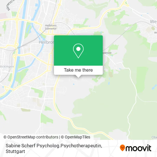 Карта Sabine Scherf Psycholog.Psychotherapeutin