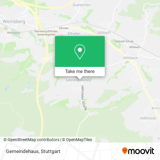 Карта Gemeindehaus