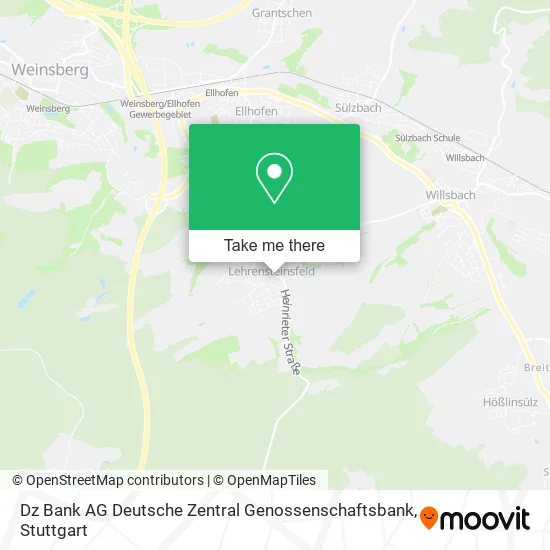 Карта Dz Bank AG Deutsche Zentral Genossenschaftsbank