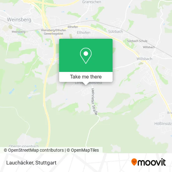 Карта Lauchäcker