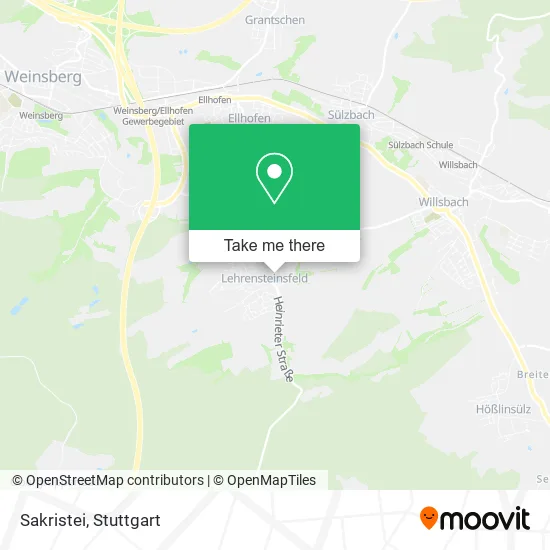 Карта Sakristei