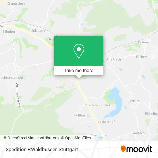 Карта Spedition P.Waldbüsser
