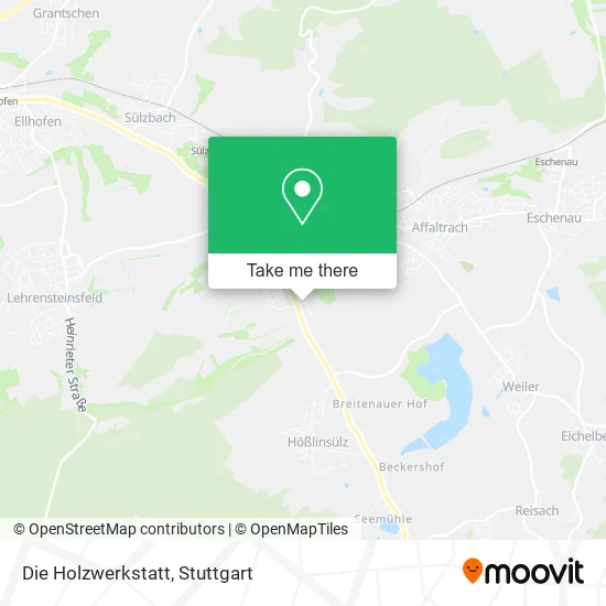 Карта Die Holzwerkstatt