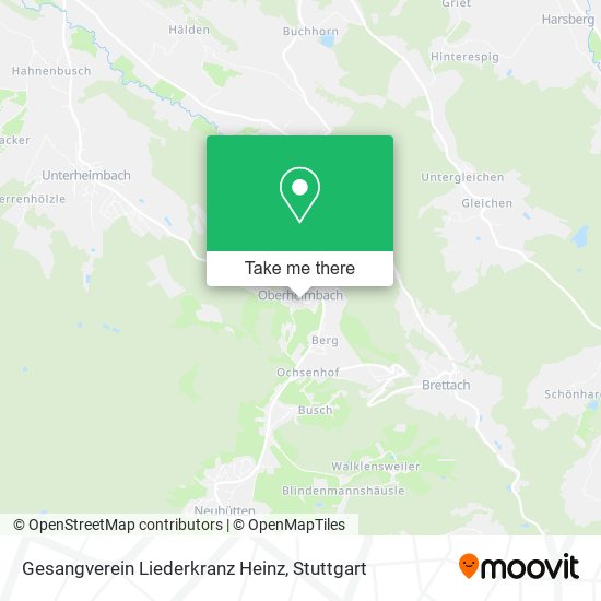 Карта Gesangverein Liederkranz Heinz