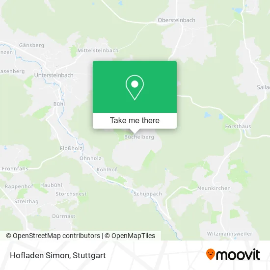Карта Hofladen Simon