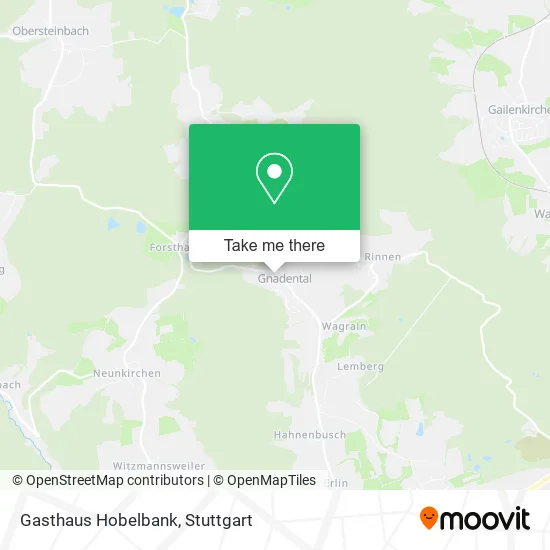 Карта Gasthaus Hobelbank